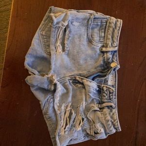 Good condition jean shorts